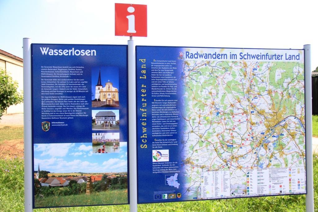 Landgasthof Frankentor Wasserlosen Exteriér fotografie